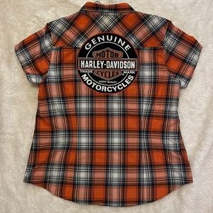 Harley Davison button up